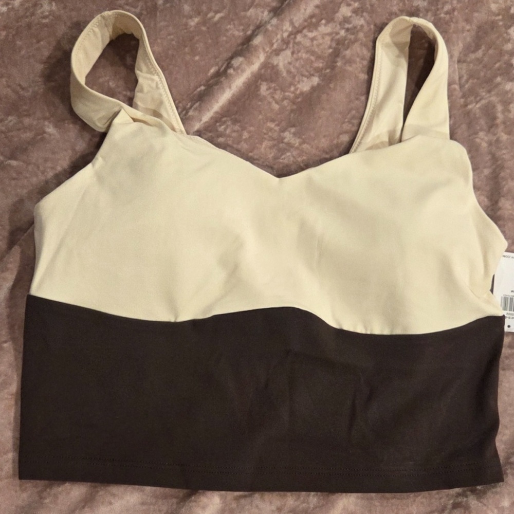 NWT! Old Navy Studio Smooth Seamed Longline Top - Picture 2 of 4
